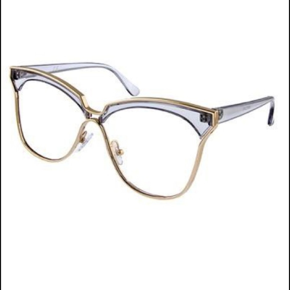 Clear Frame sunglasses